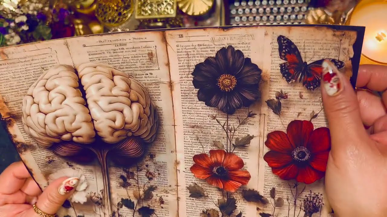 ASMR | Creating Collage + Journal