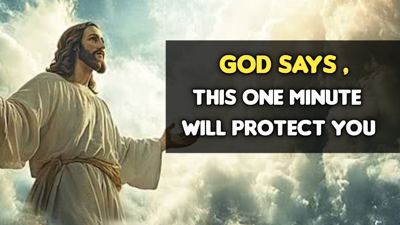 God Says, This one minute will protect you | God message for me today | God message for Her| 