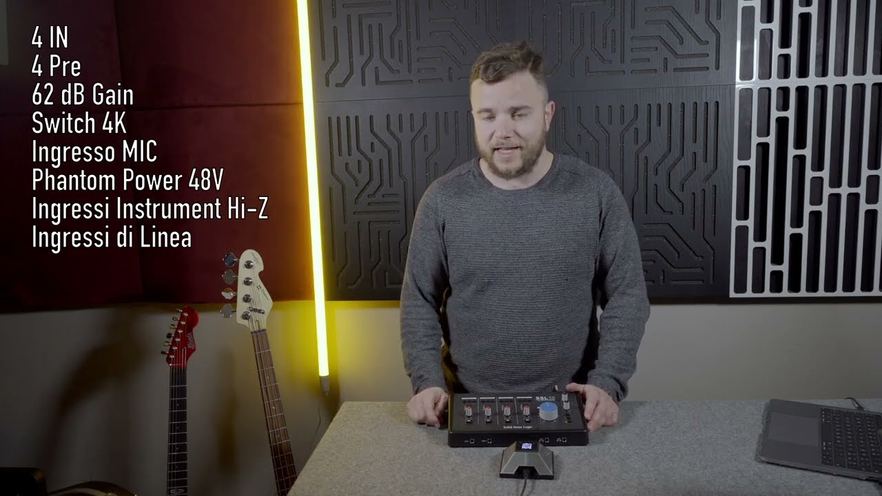 Alla scoperta di Solid State Logic SSL 12