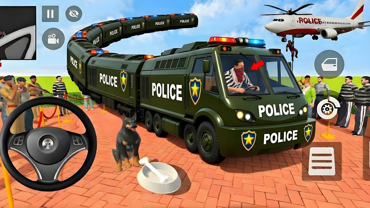 Franklin Purchase New Modified Heavy Police Dumper train🤑 Indian Theft Auto Simulator | New update💥🤩