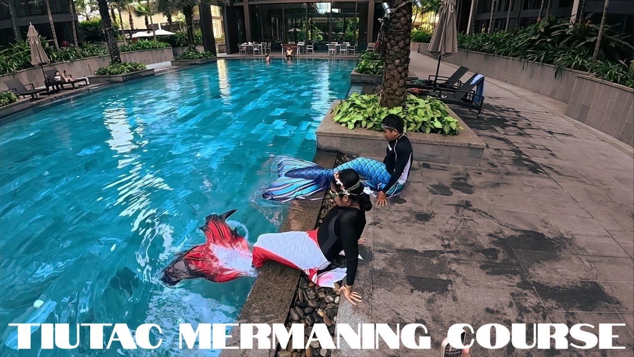 Merman Tiun Teaches Mermaiding To A Student From Can Tho In Early 2026