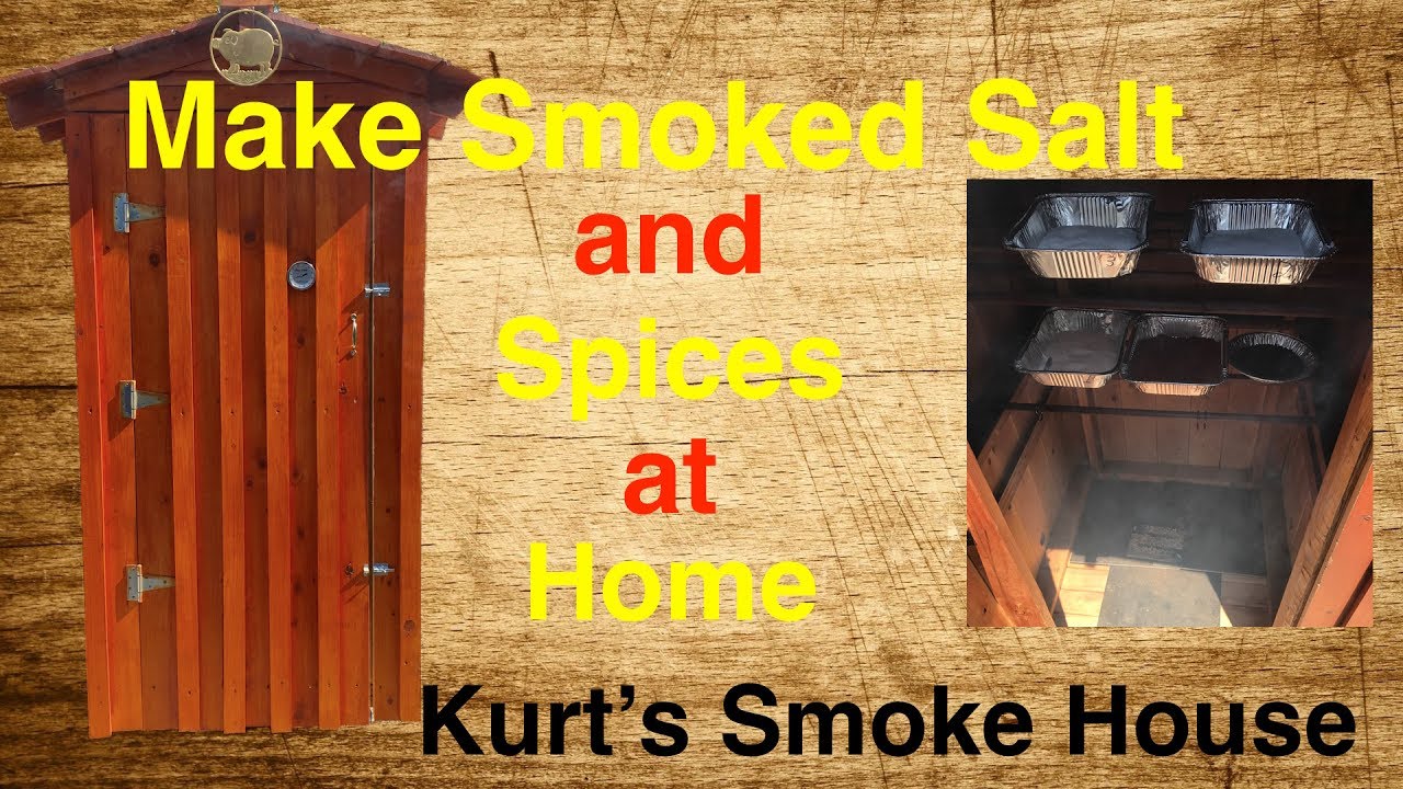 How to smoke salt and spices at home