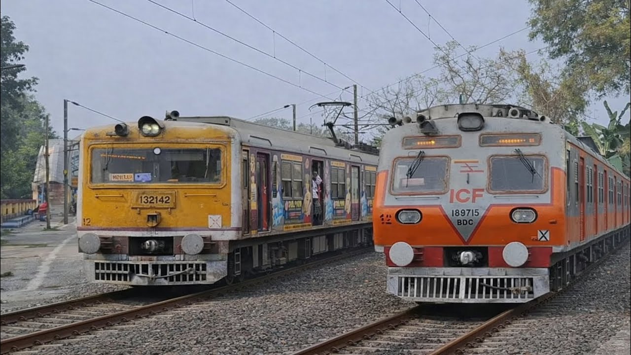 Two Generations of Local Trains | ICF vs Old EMU