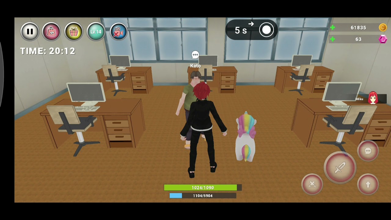 Anime School Simulator Completing All Mission Joining Coding Club