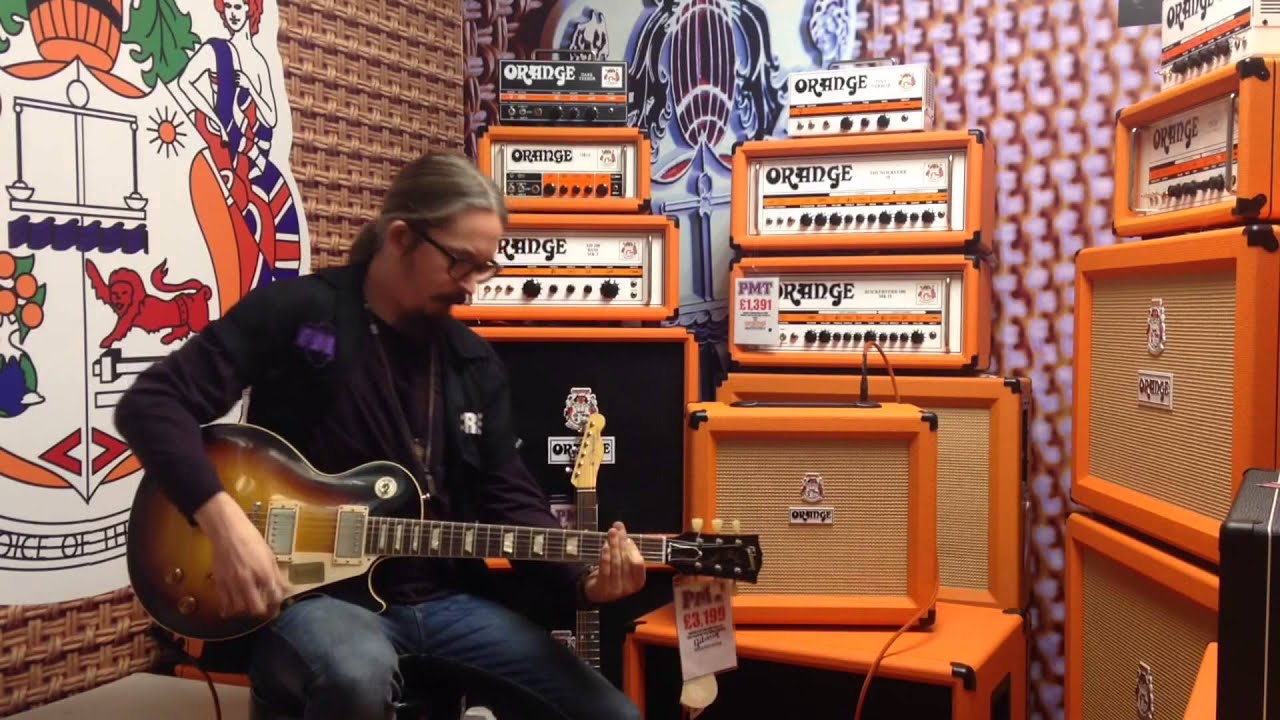 NAMM 2015: Orange Amps Crush Series Exclusive Demo