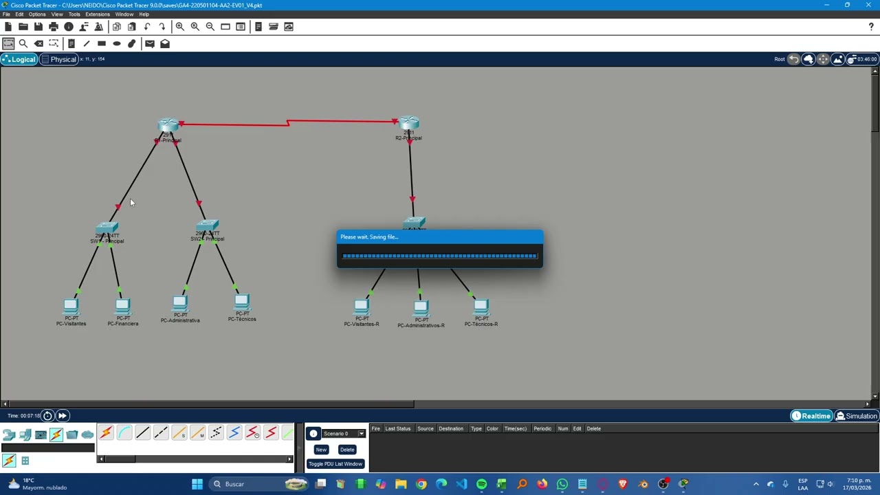 Practica Packet Trace Evidencia: GA4-220501104-AA2-EV01