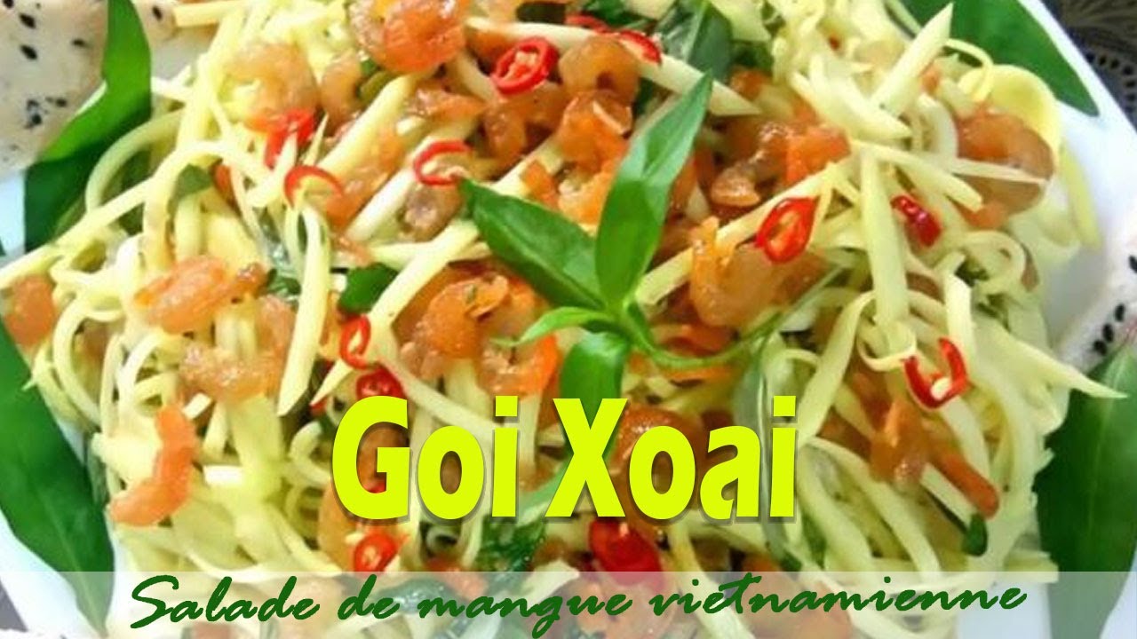 Salade de mangue vietnamienne