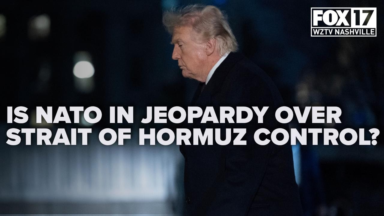 Trump warns NATO of weakening alliance if they refuse to help secure Strait of Hormuz