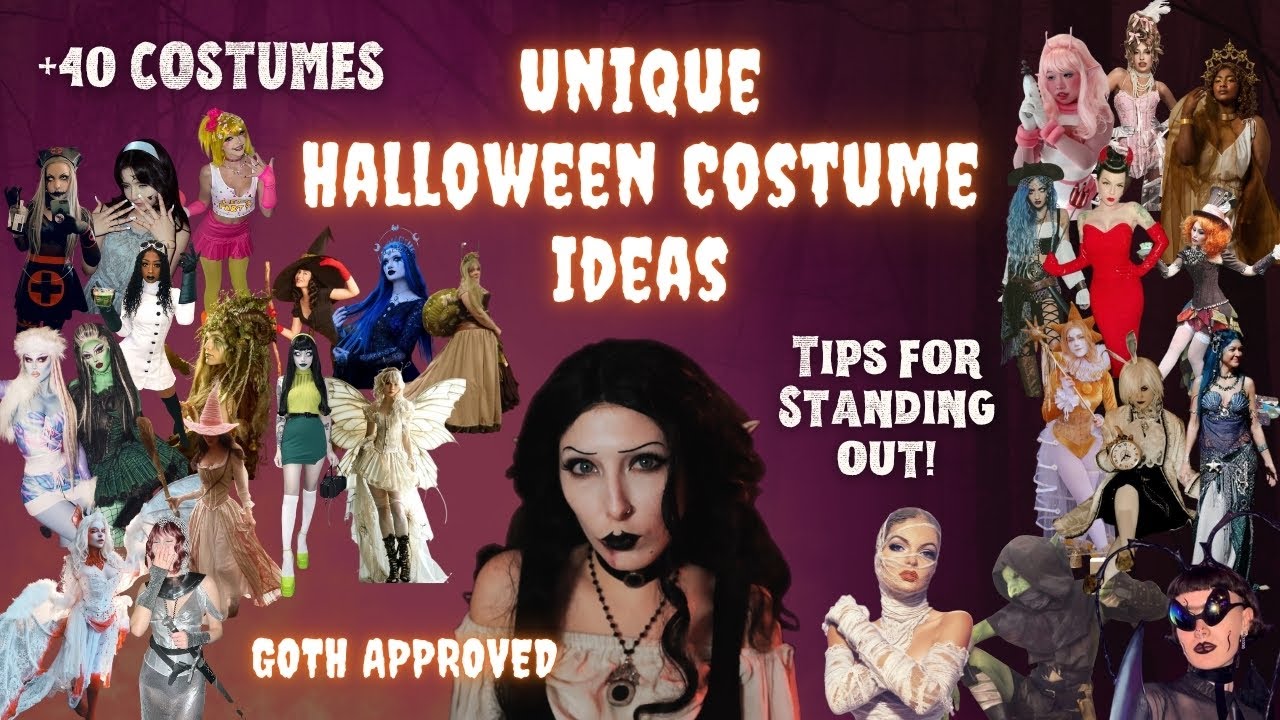 Unique Halloween Costume Ideas 2025 : Tips for DIY Affordable Costumes that Stand Out!