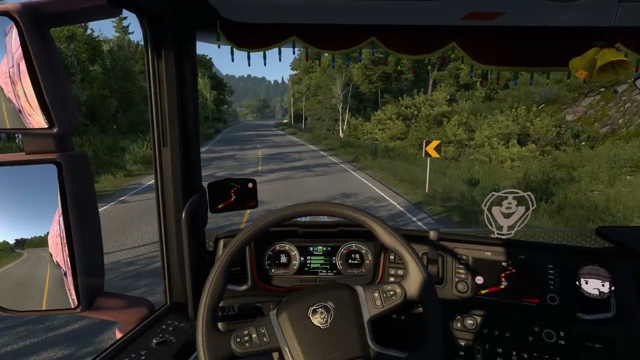 Обновлённая физика в ETS2 v1.58. Часть I
