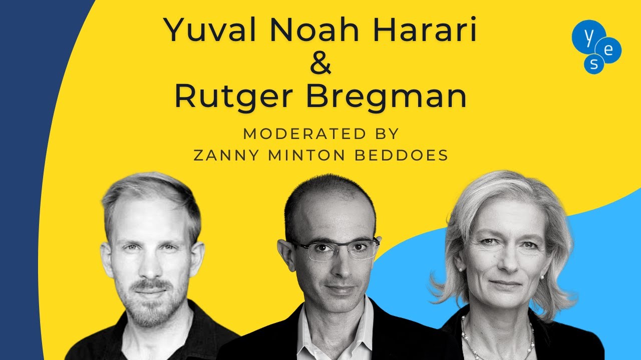 Yuval Noah Harari & Rutger Bregman: YES Online Conversations