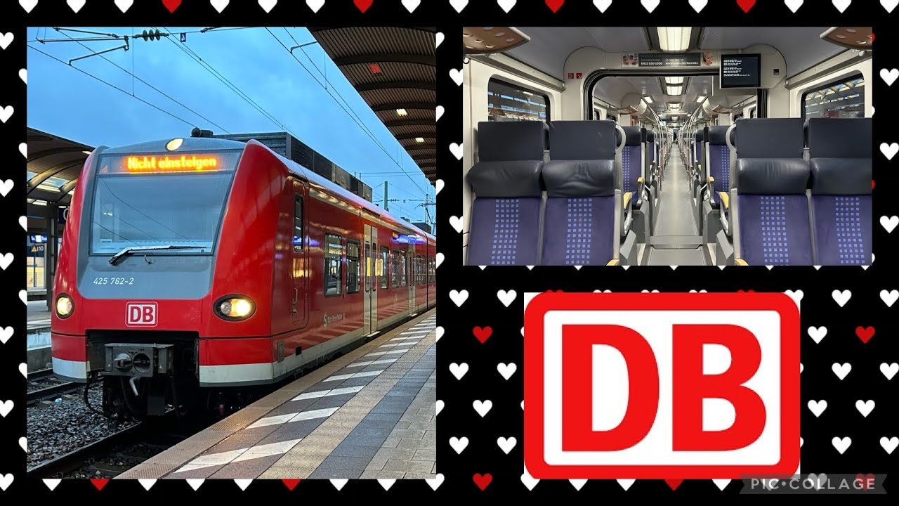 DB Baureihe 425 362 Mitfahrt S-Bahn Rhein-Neckar Linie S2 Kaiserslautern Hbf