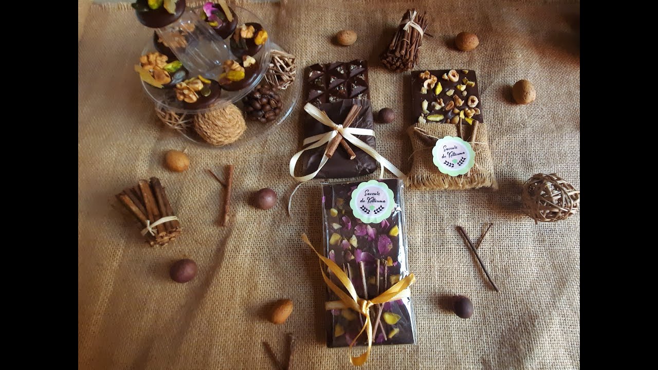 tablette chocolat et tempérage مشروع من بيتك لصناعة الشكولاطة