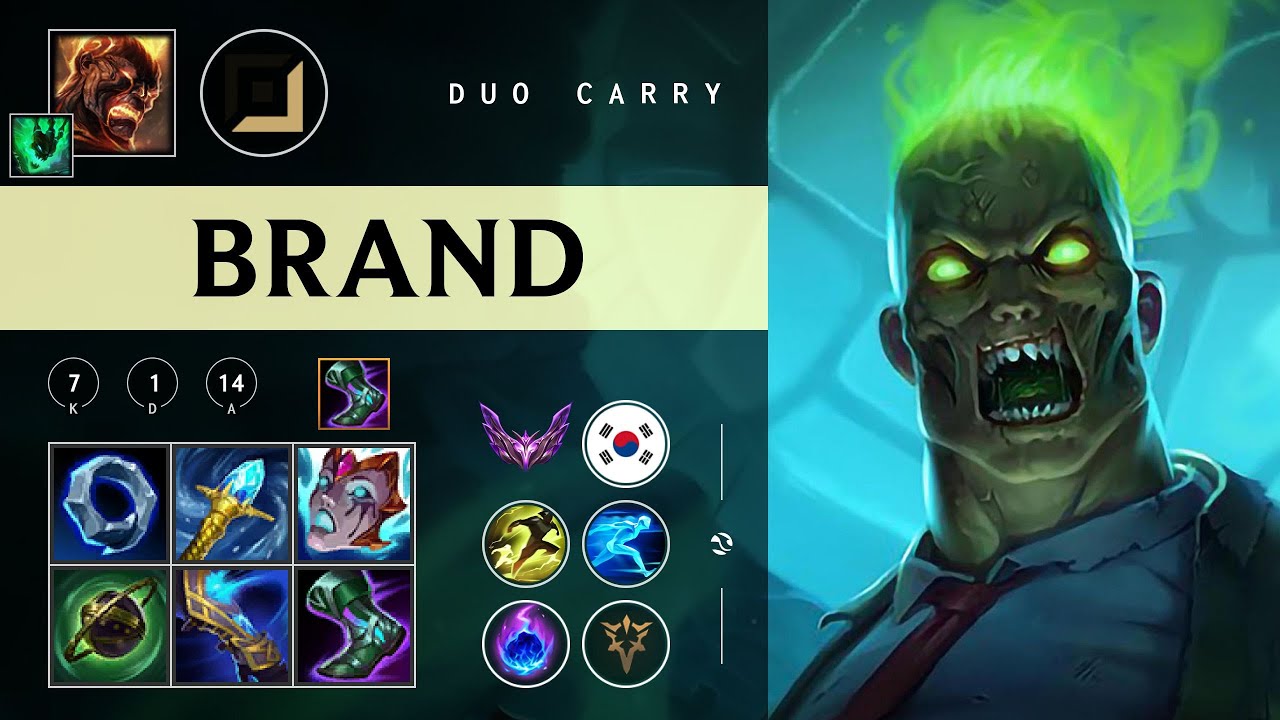 Brand Carry vs Yunara - KR Master Patch 26.02