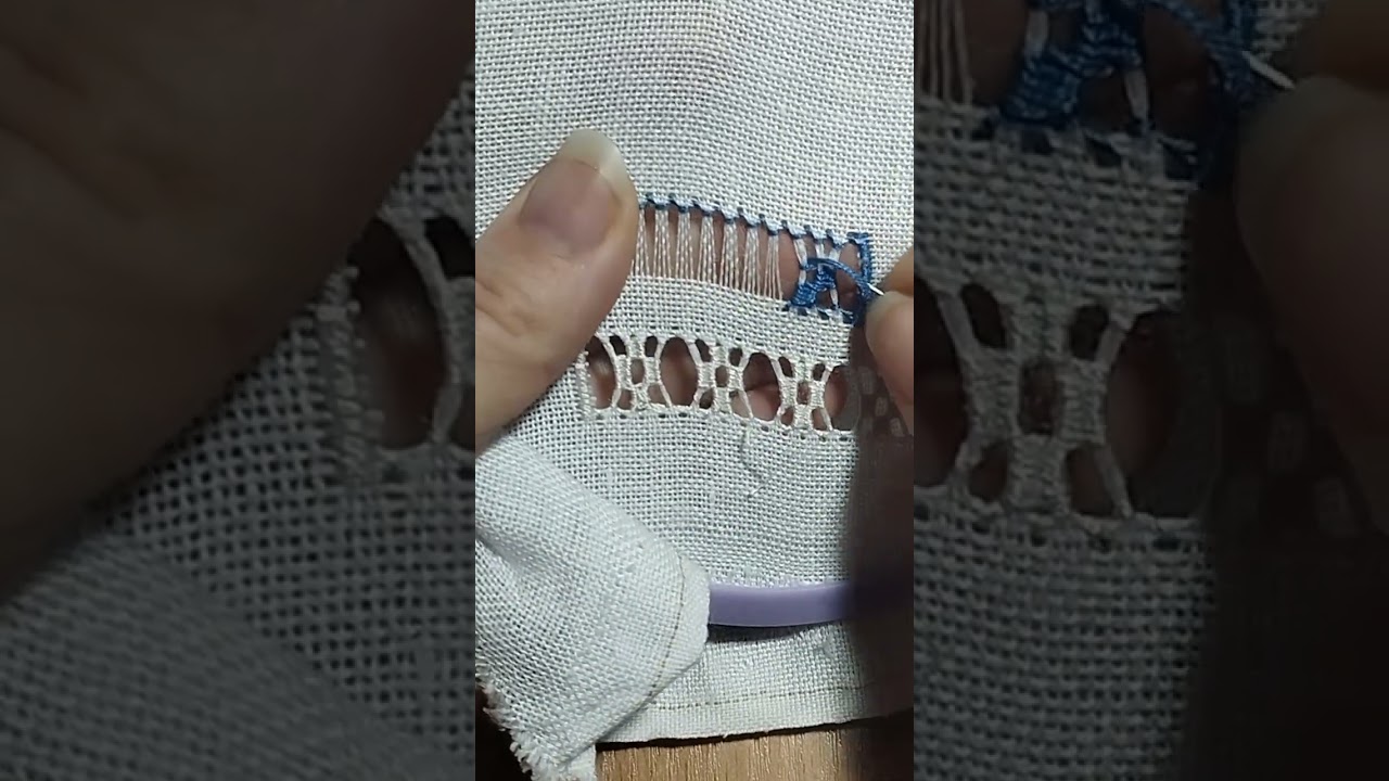 Гарна мережка в техніці Шабак #мережка #вишивка #ручнавишивка #embroidery  #урокивишивки #вишивання 