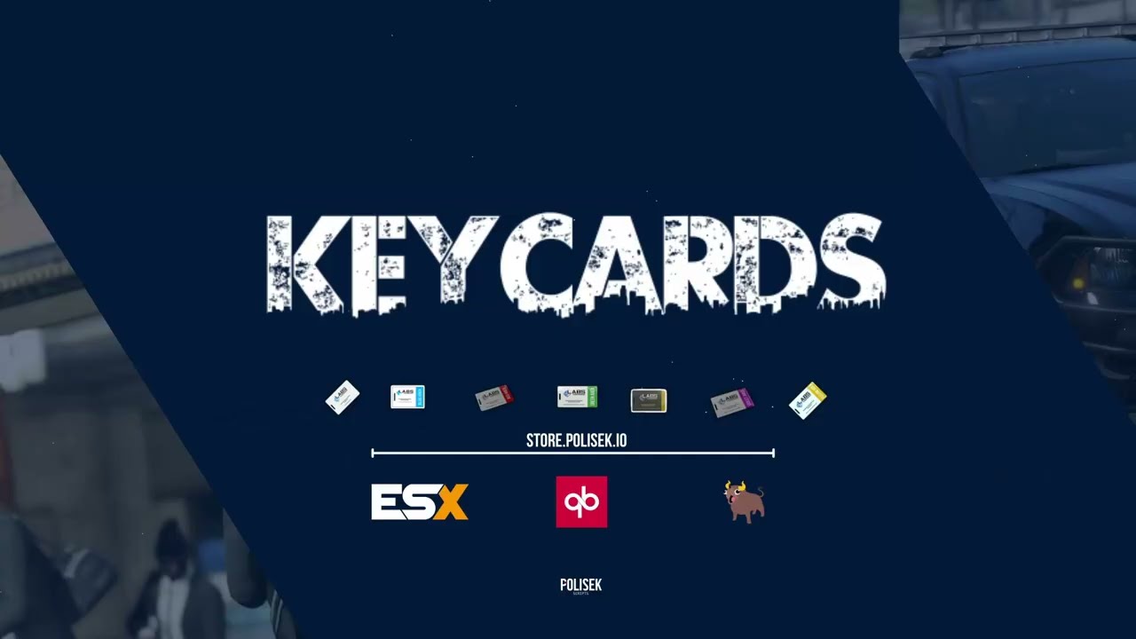 Keycards heists | Highly dangerous!  |  ESX/QB/OX  |  TEBEX