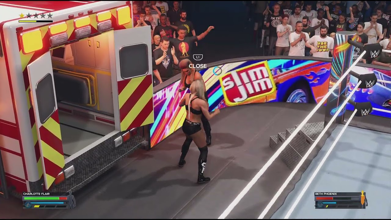 Charlotte Flair Vs Beth Pheonix