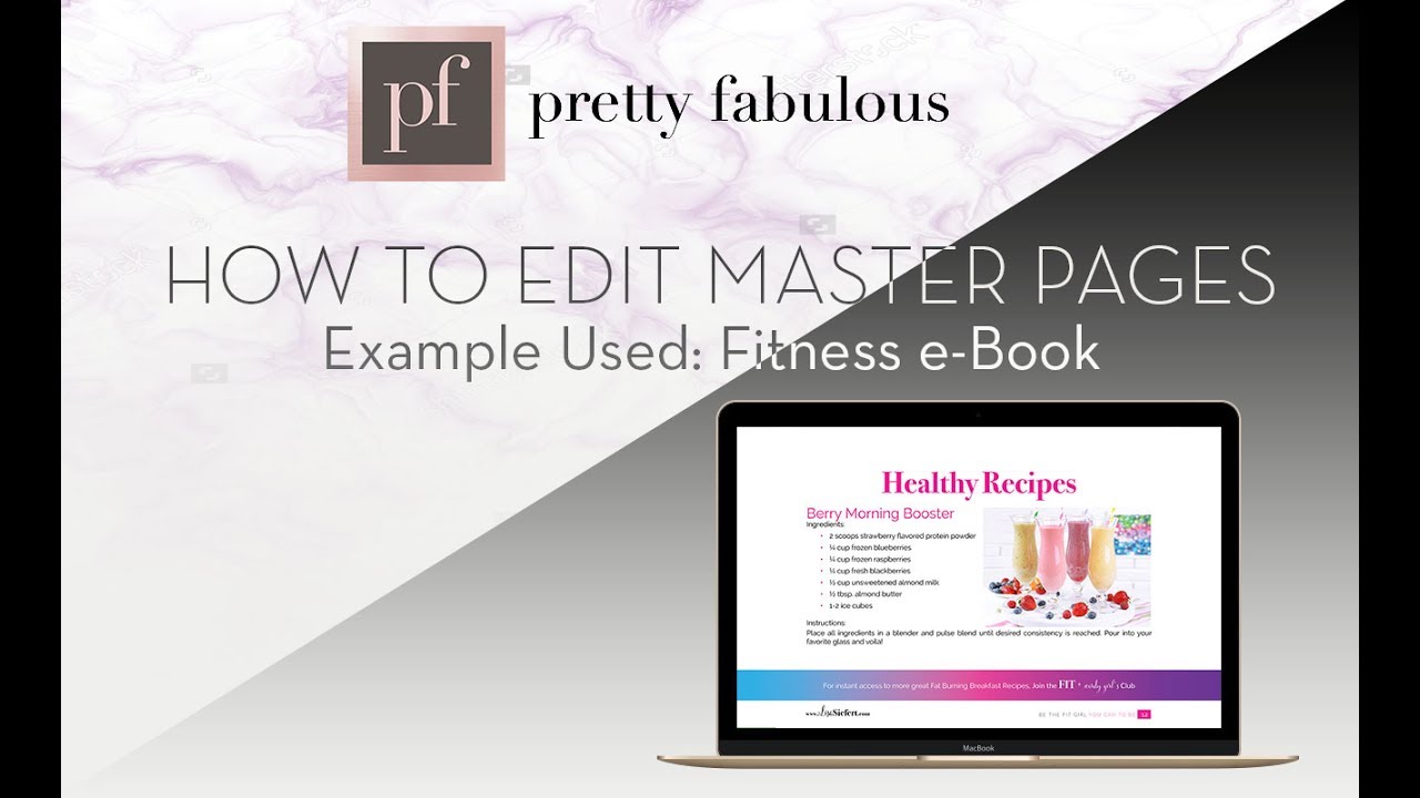 How to edit Master Pages in Adobe Indesign - Now called Parent Pages in Adobe Indesign
