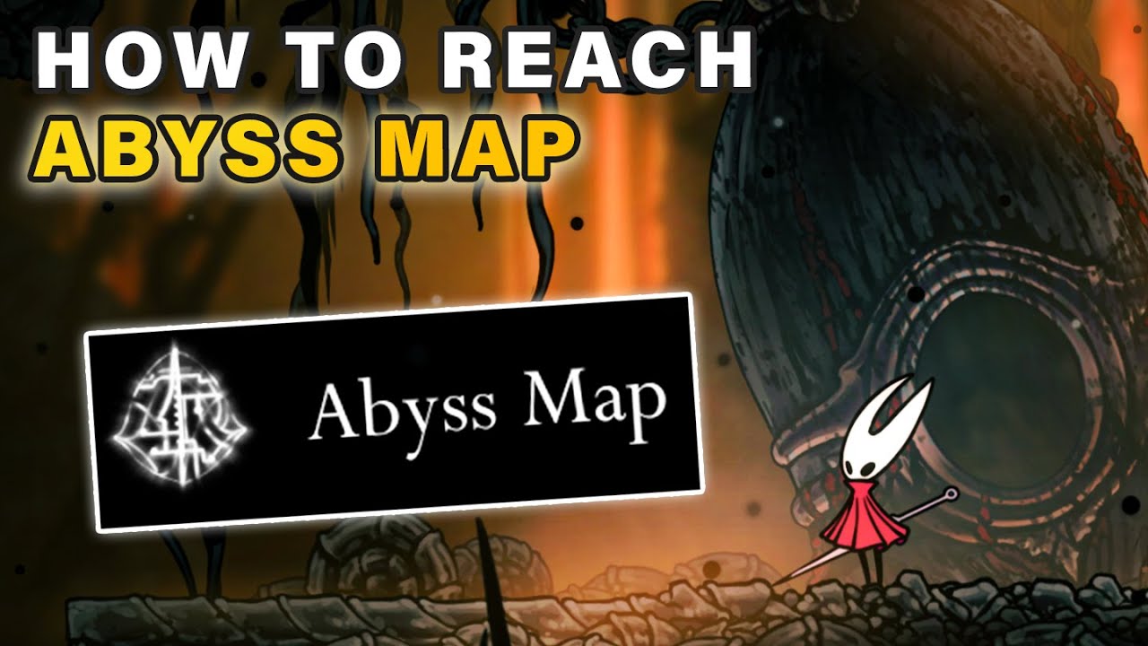 How to reach Abyss Area Map (Act 3) ► Hollow Knight: Silksong