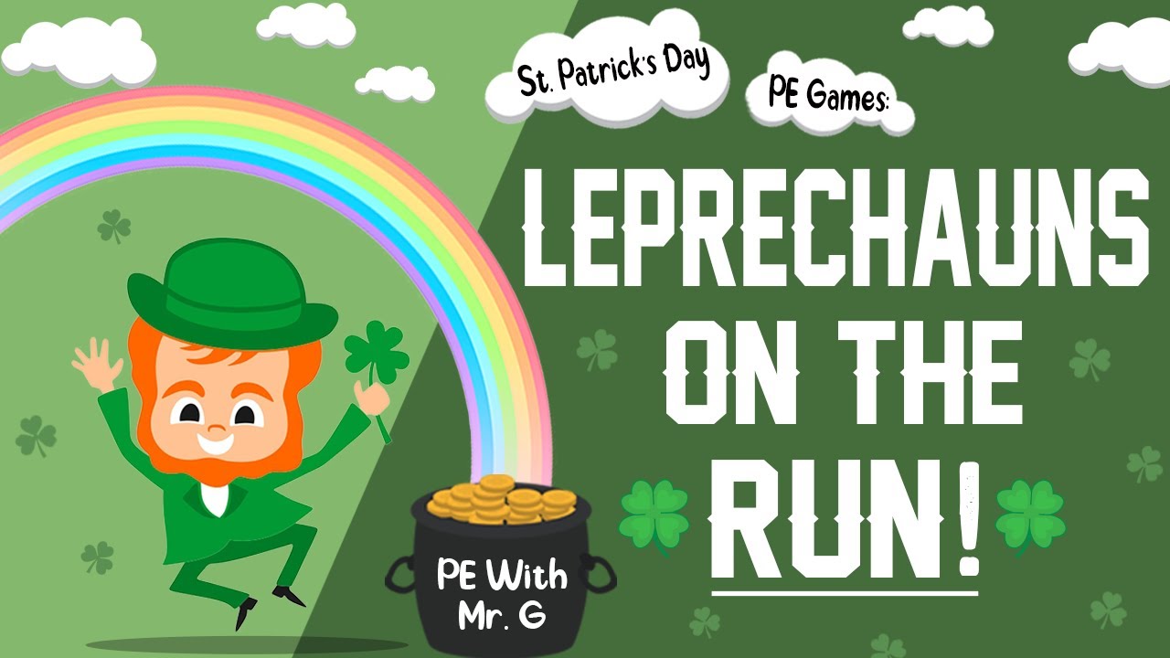 St Patrick's Day PE Games: Leprechauns On The Run