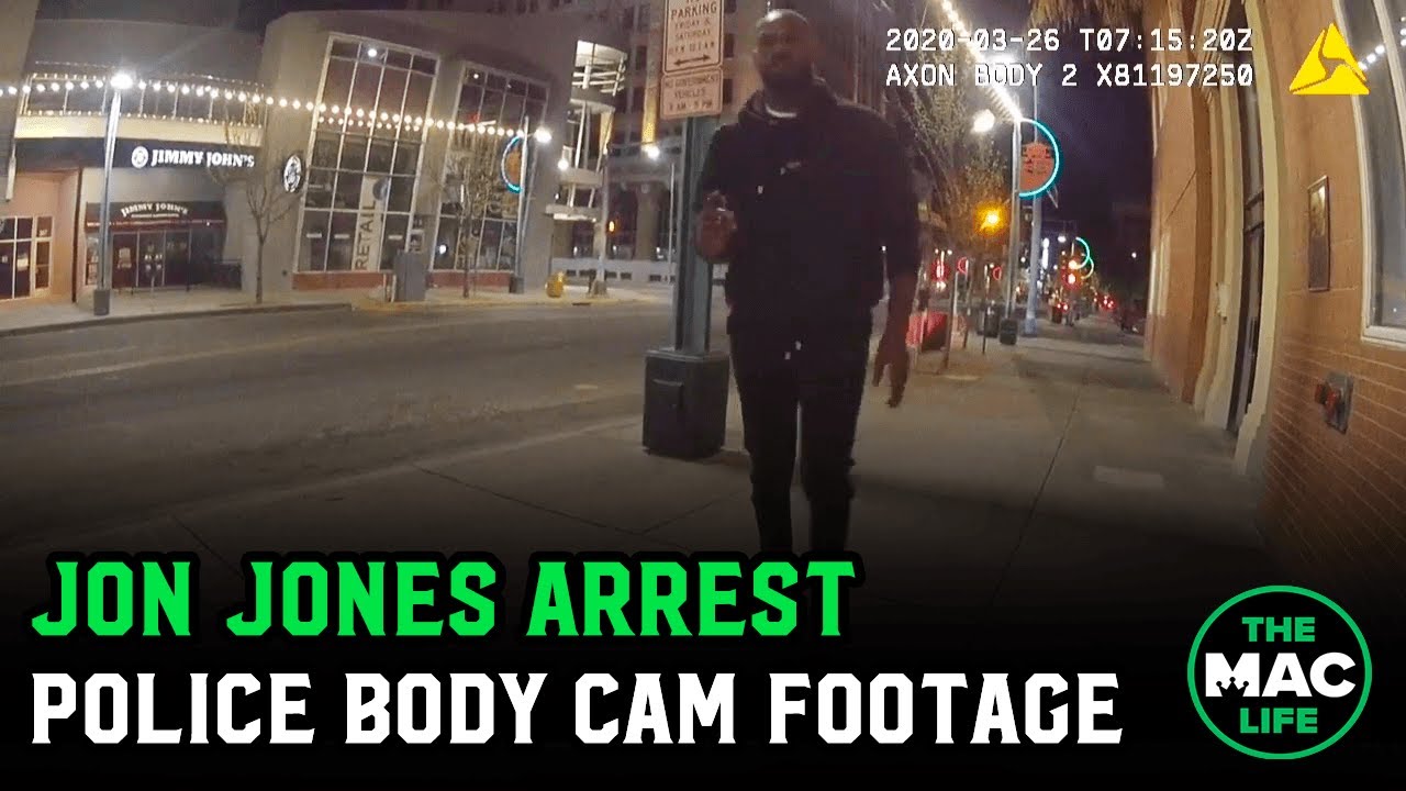 Jon Jones Arrest Footage; Full Police Body Cam Video
