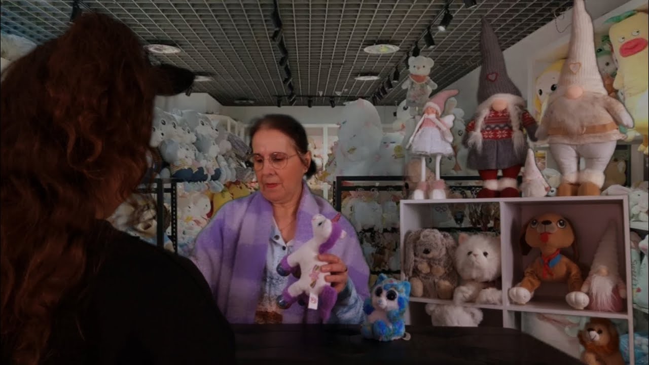 #Asmr Français #Rôleplay en #Soft-spoken #vendeuse de peluches avec ma petite fille Maelys