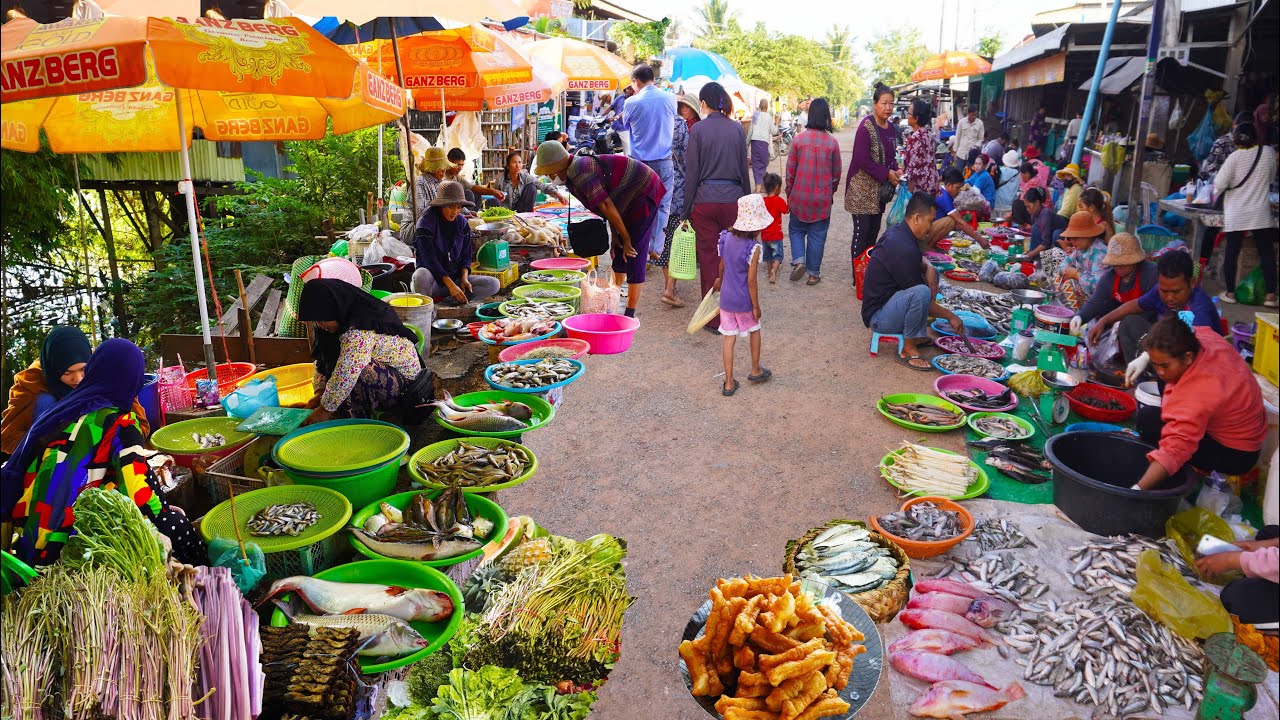 Hidden Gem of Battambang: Exploring Phsar Leu Market Along the Stueng Sangkae River