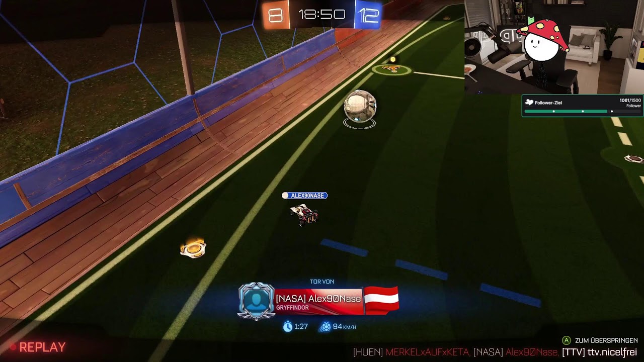 Rocket League 2s als einstieg in das neue Jahr