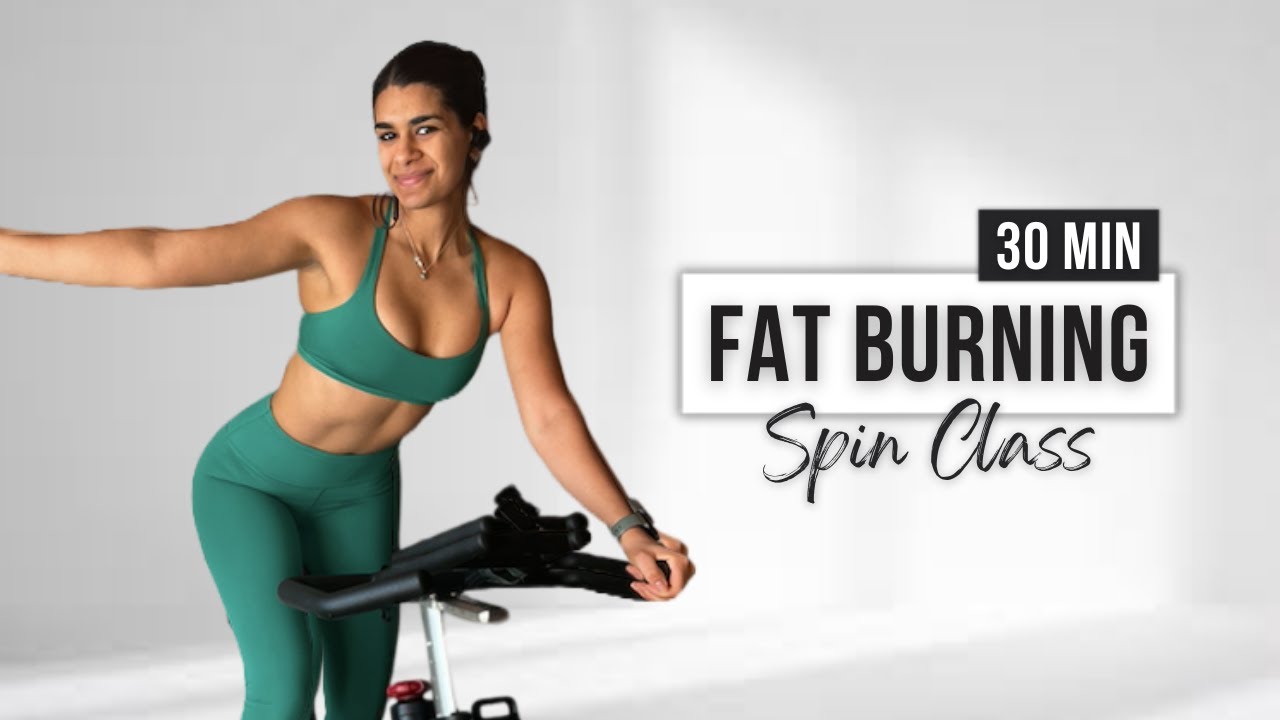 30 Minute FAT BURNING HIIT Spin Class