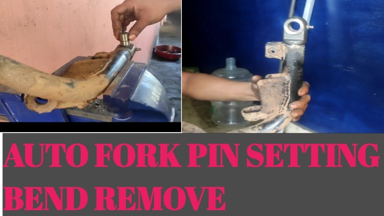 AUTO FORK PIN SETTING & BEND REMOVE. FORK CATTA CHANGE