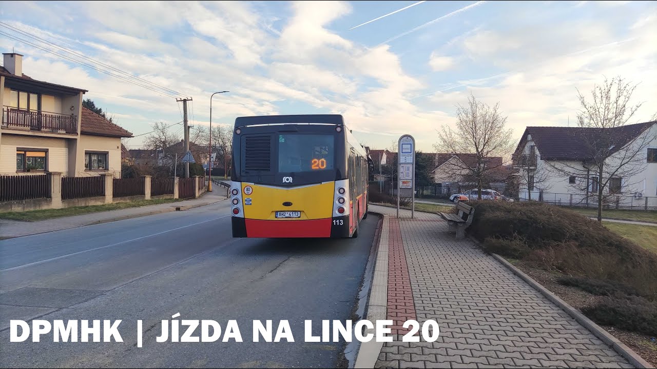 Nový SOR NS12 Diesel Ev.č 113 na lince 20 | DPmHK