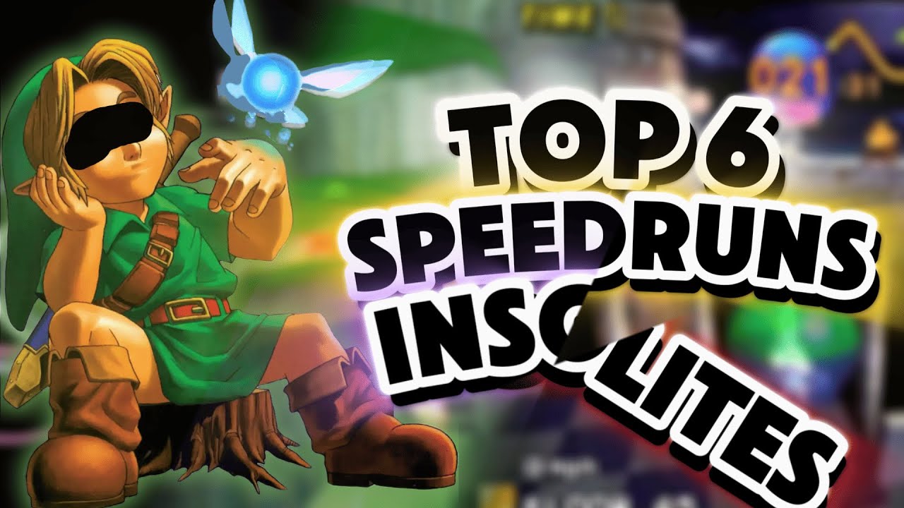 6 SPEEDRUNS complètement INSOLITES 🏆