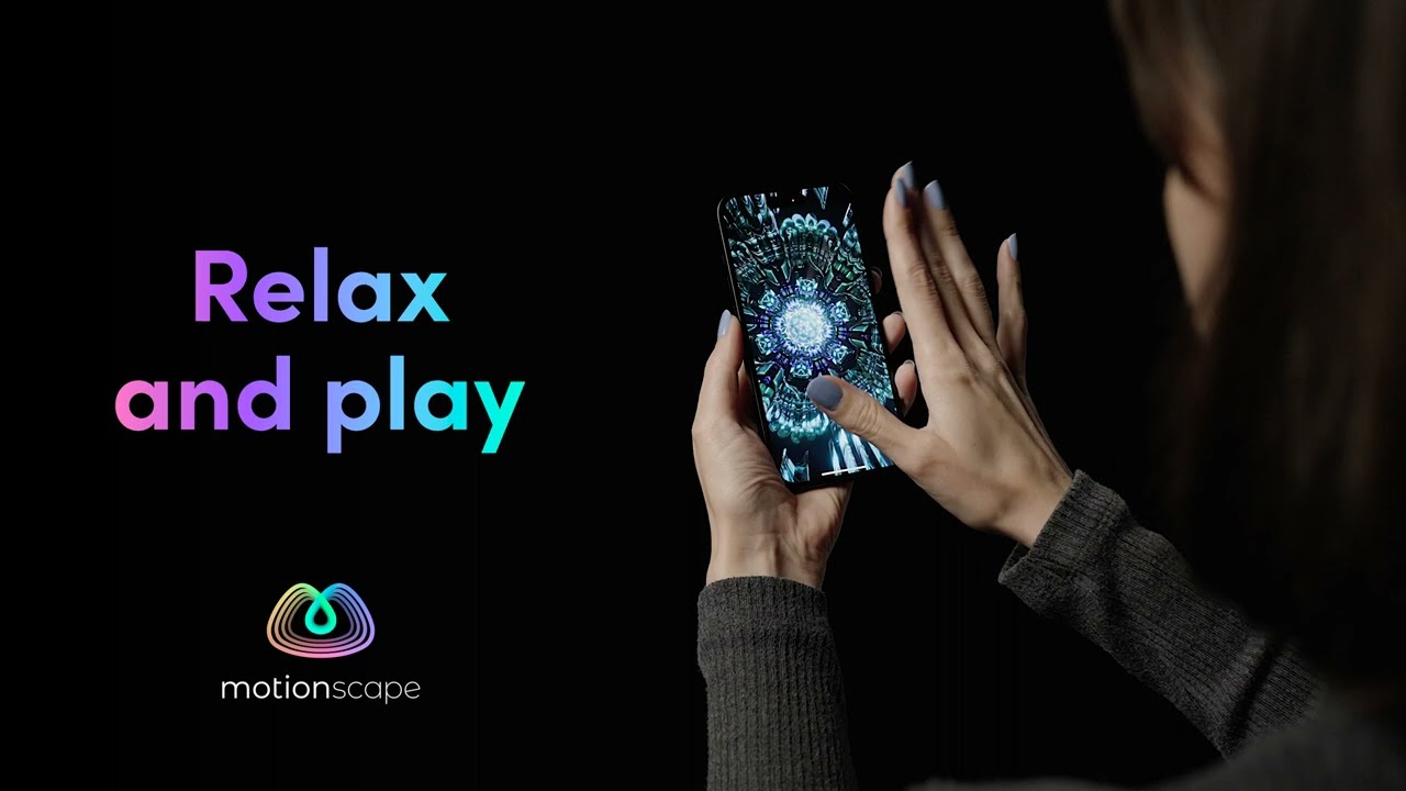 Relax and play with Motionscape's satisfying Cosmic tunnel visuals that respond to your movement