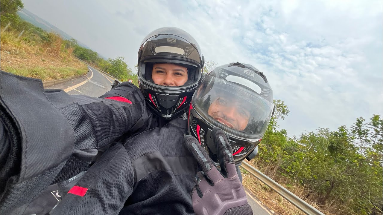 Último dia em Caldas Novas ! Agora vamos partir para o próximo destino. 🏍️☀️
