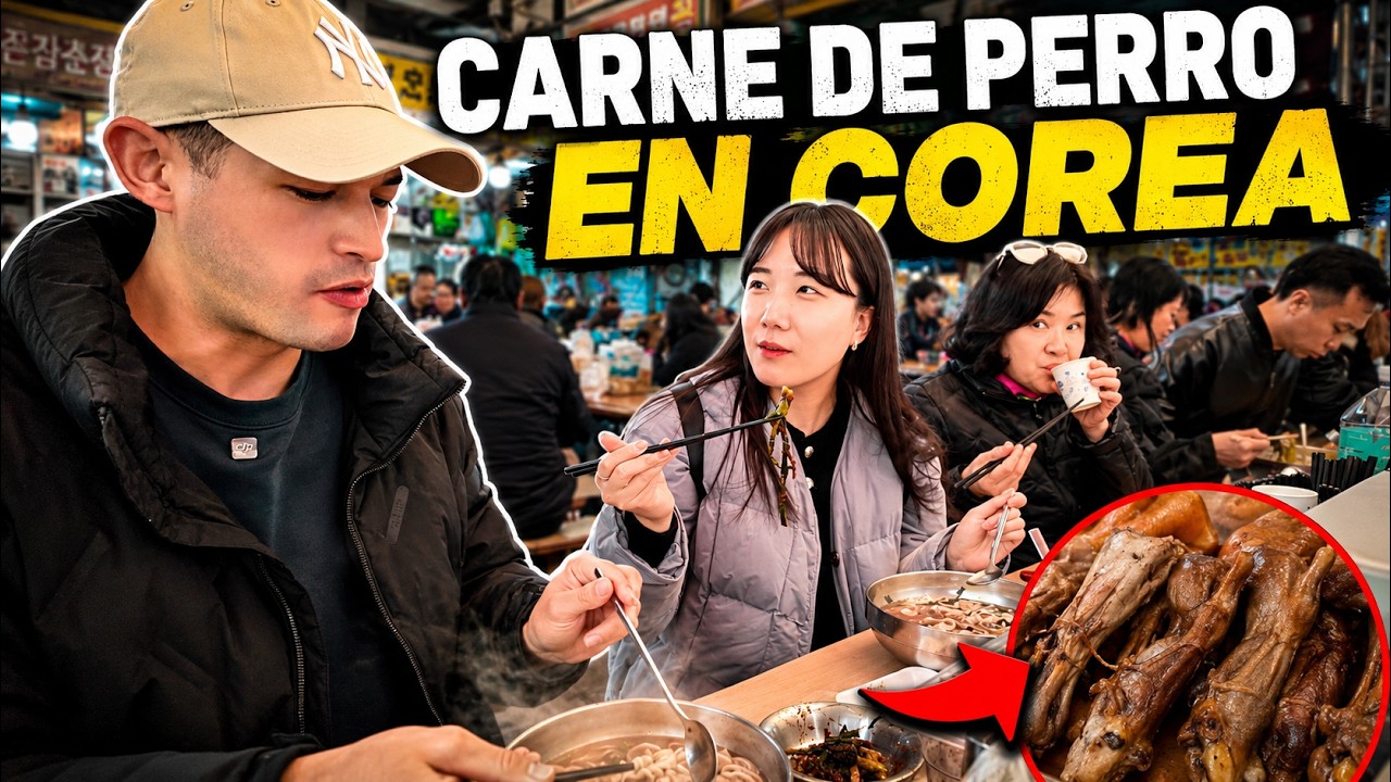 No Creerás lo que Venden Aquí 😱 El Mercado mas Polémico de Corea del Sur
