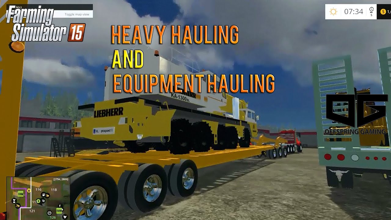 Farming Simulator 2015 - Heavy Hauling and Hot Shot Hauling