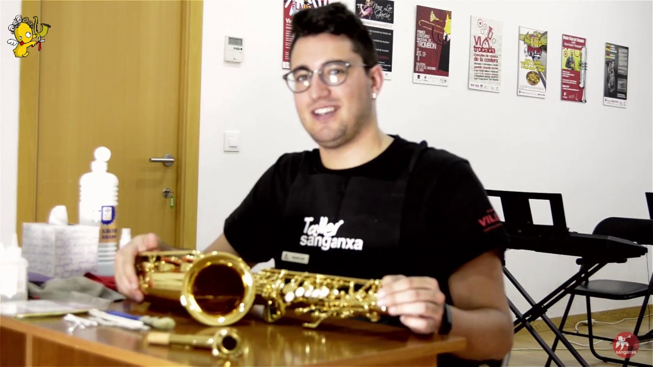 Limpieza y mantenimiento del saxo