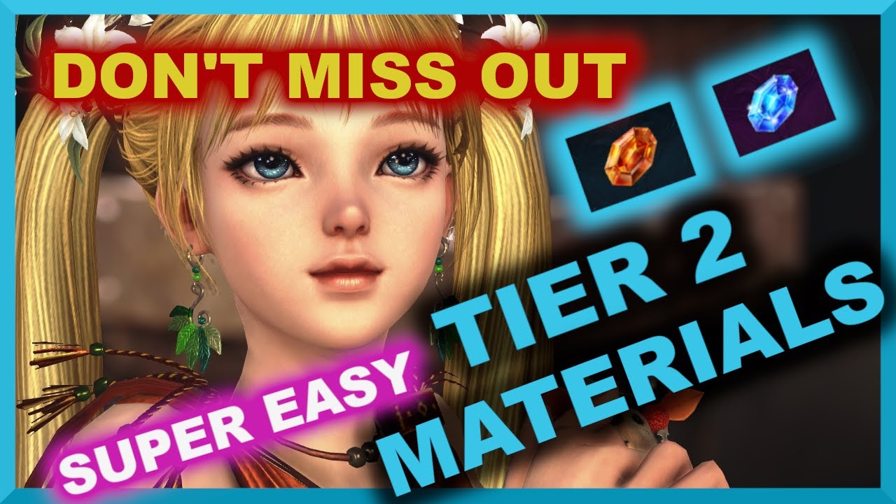 Best Island To Farm Tier 2 Materials SUPER EASY - Lost Ark