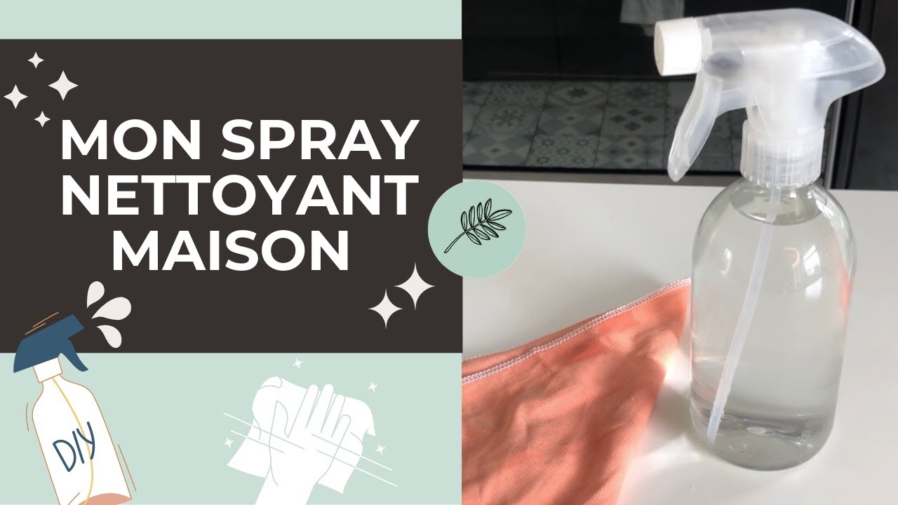 DIY : SPRAY NETTOYANT MULTI-USAGES 💦 (seulement 2 ingrédients !) | Naturel et écologique 🌿