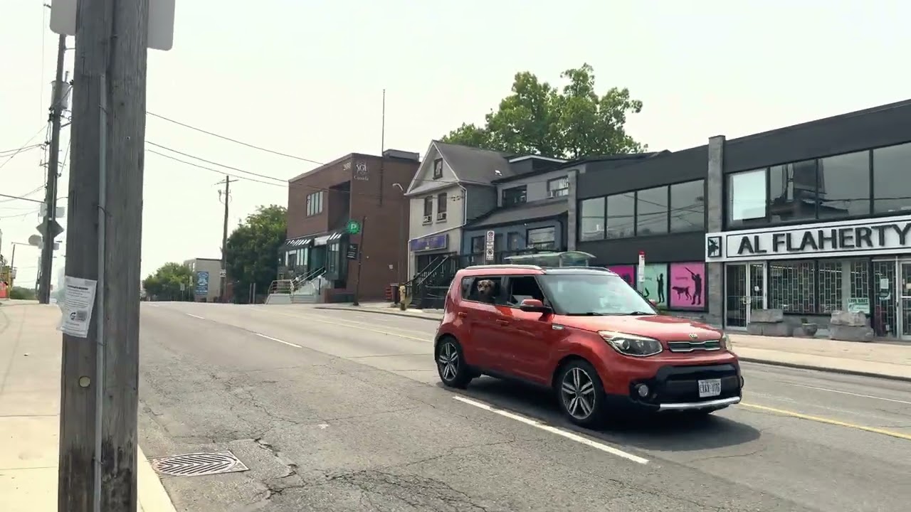 Toronto Walks: Dufferin Street - Eglinton Avenue West to the CNE