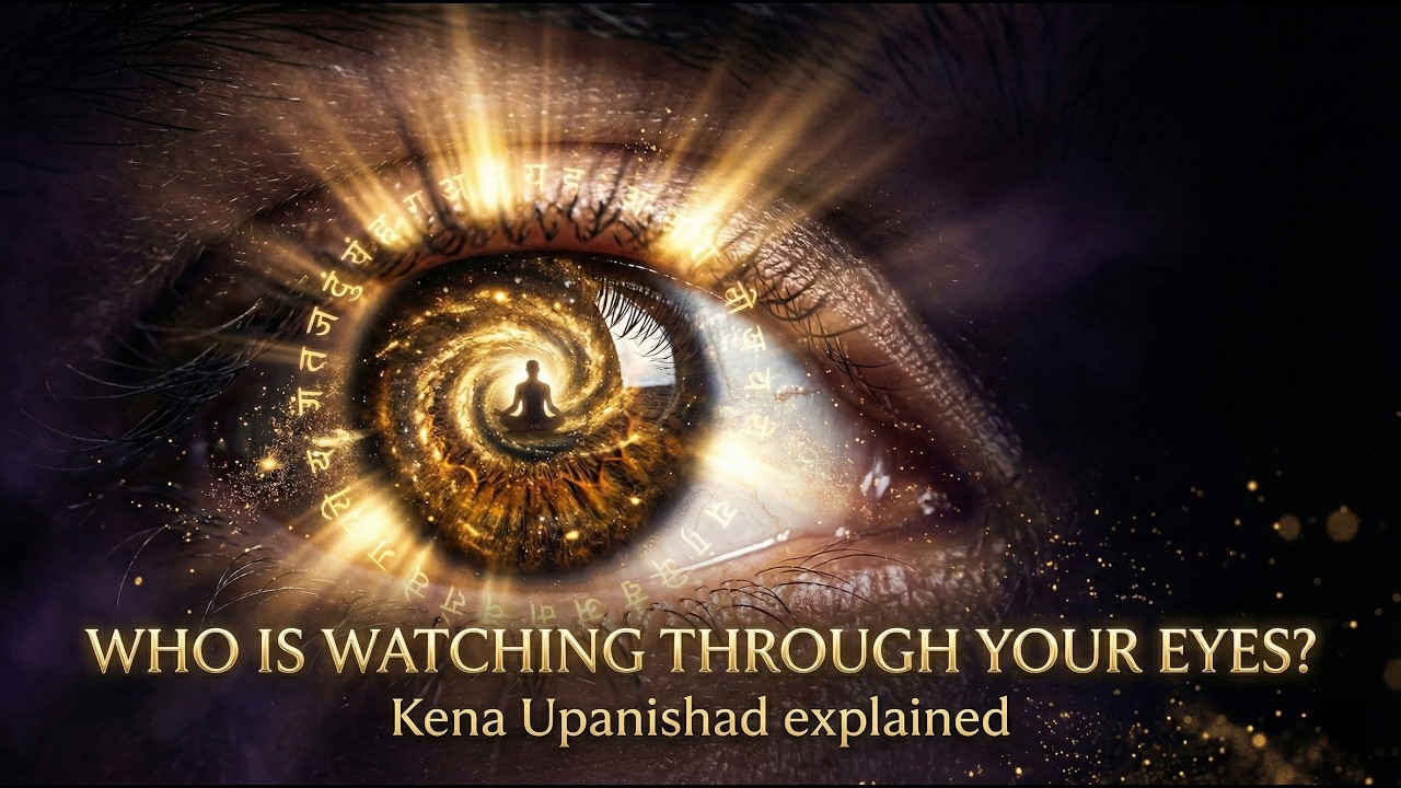 THE POWER BEHIND YOUR EYES | Kena Upanishad Explained | Who is the Real Seer?