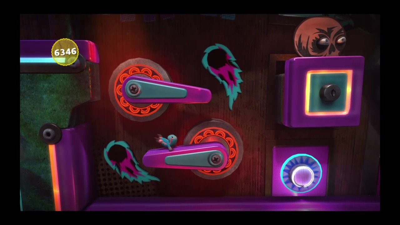 Little Big Planet 3 Crumbling Crypts Level [None Commentary]