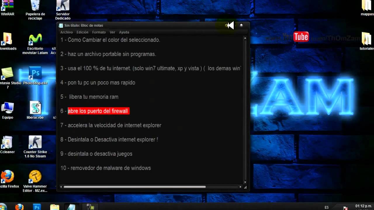 Tutorial : 10 Trucos Windows 7 y 8 [Parte 1] [HD]