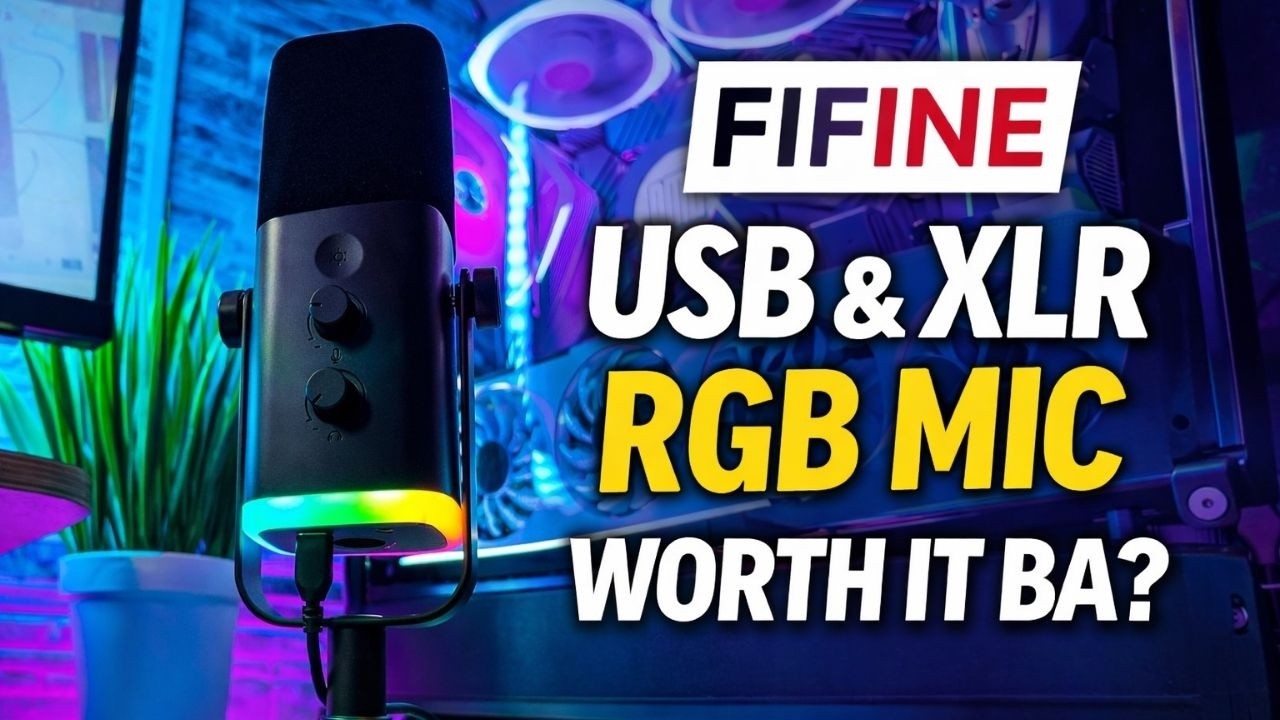THIS Budget Mic SHOCKED Me?! 😱 FIFINE AM8 Honest Review