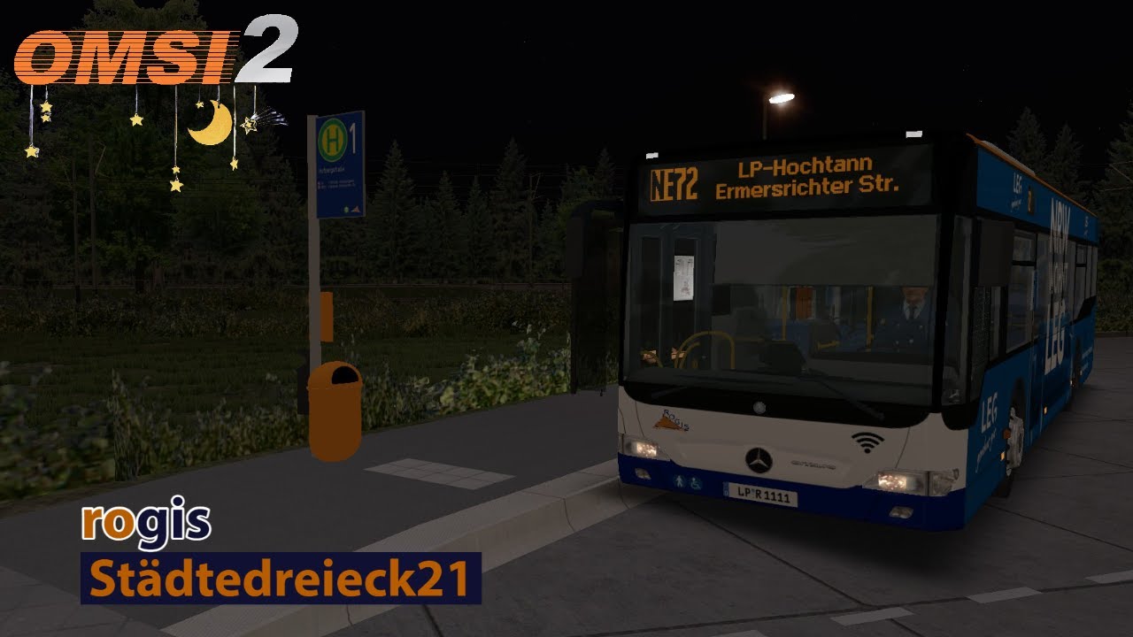 OMSI 2: Städtedreieck21 | Linie NE72 Kreuzing Hofbergstraße - Ermersrichter Straße #142 | PxlKiing