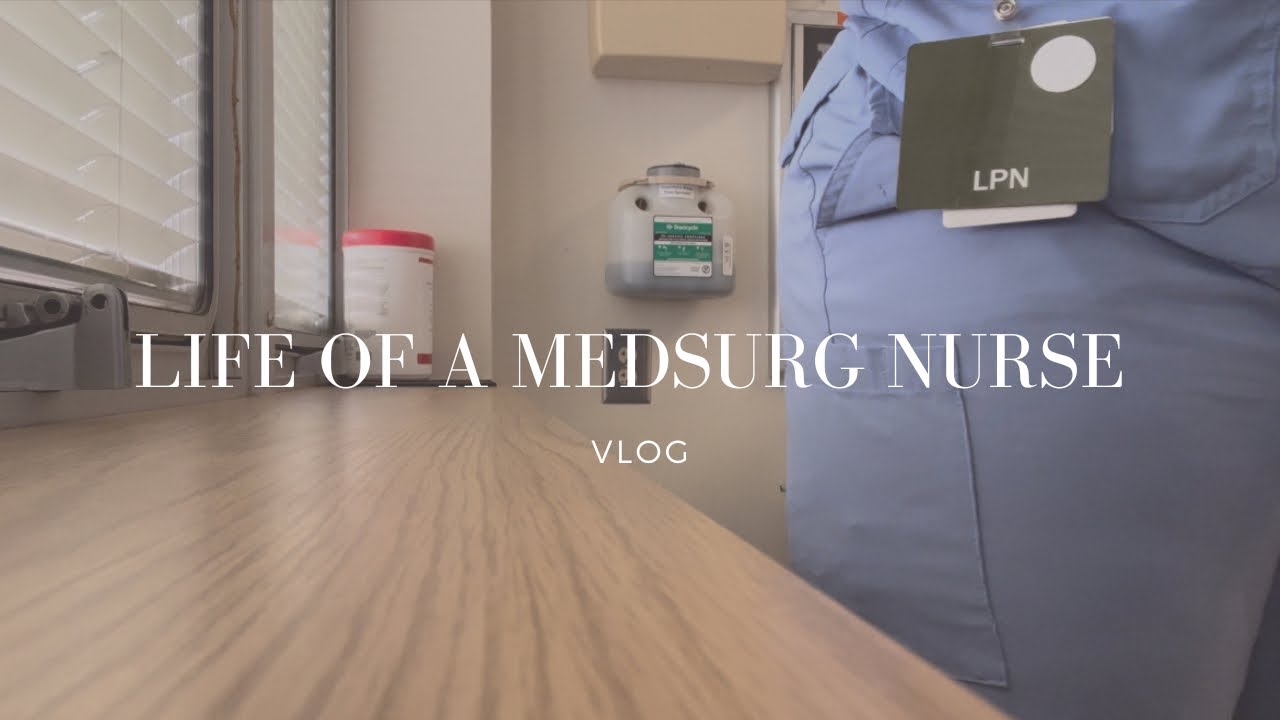 Come to Work With me Med-surg NURSE: LPN Vlog: Nurse Scam: