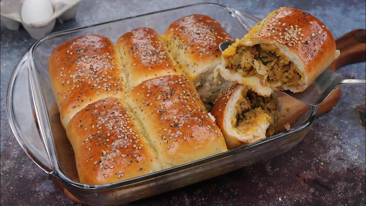 বেকারি স্টাইলে চিকেন চিজ ডিনার রোল |Chicken Cheese Dinner Rolls | Chicken dinner roll | Chicken roll