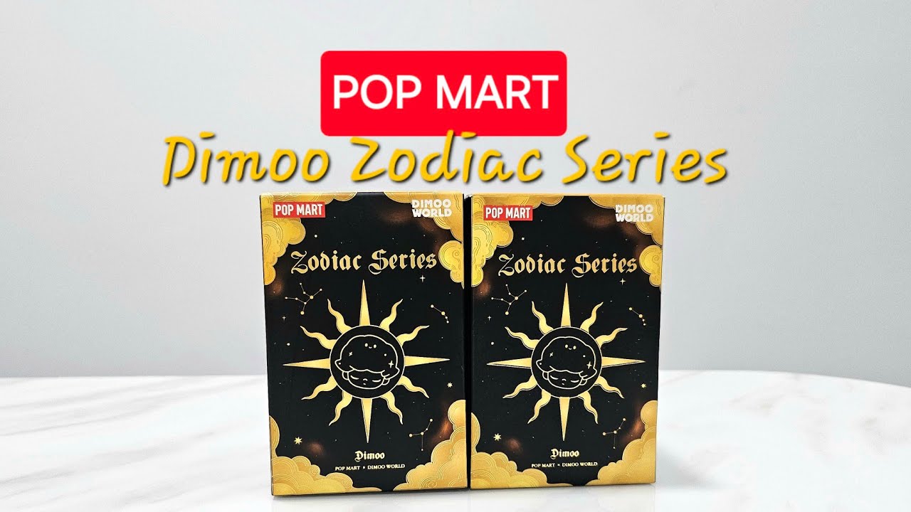 POP MART DIMOO ZODIAC SERIES FIGURES UNBOXING