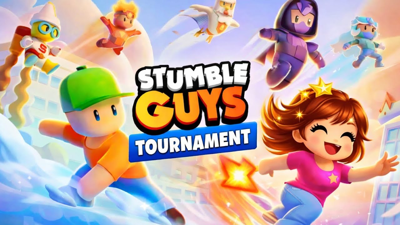 لعبت stumble guys بس ال tournment جامد ♥️🔥