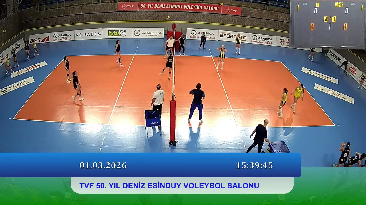FENERBAHÇE MEDICANA - VAKIFBANK Arabica Coffee House Kadınlar Voleybol 1.Ligi